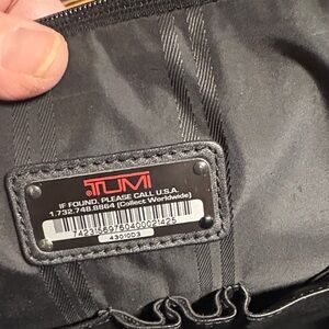 TUMI Charcoal Gray Travel Accessory